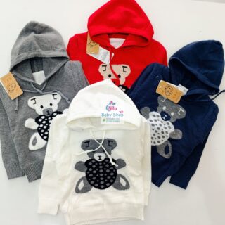 Warm Kid's Sweaters Cozy Hoodies