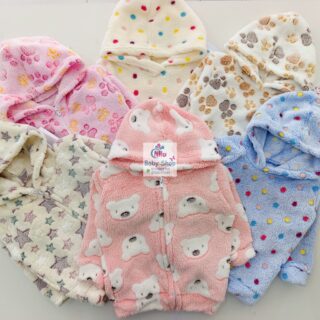 Newborn Cozy Zip-Up Hoodie