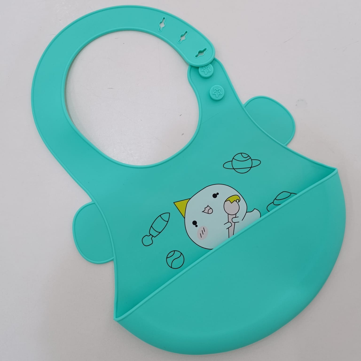 Cartoon Silicone Waterproof Baby Bibs - Image 6