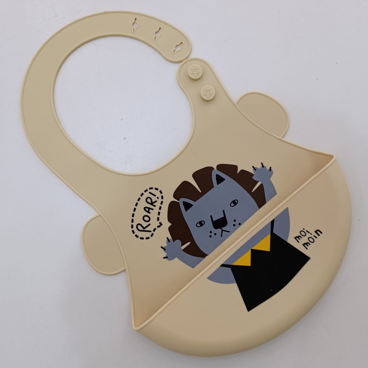 Cartoon Silicone Waterproof Baby Bibs - Image 3