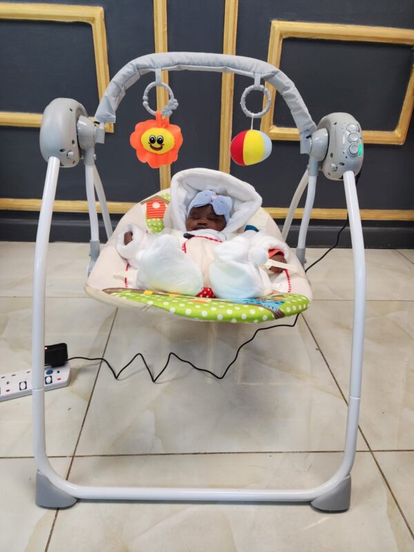 2 in 1 Baby Swing, With Music And Rocker