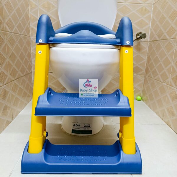 Adjustable Foldable Kid's Toilet Ladder - Image 3