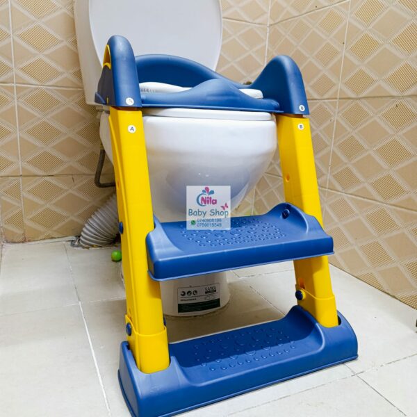 Adjustable Foldable Kid's Toilet Ladder - Image 6