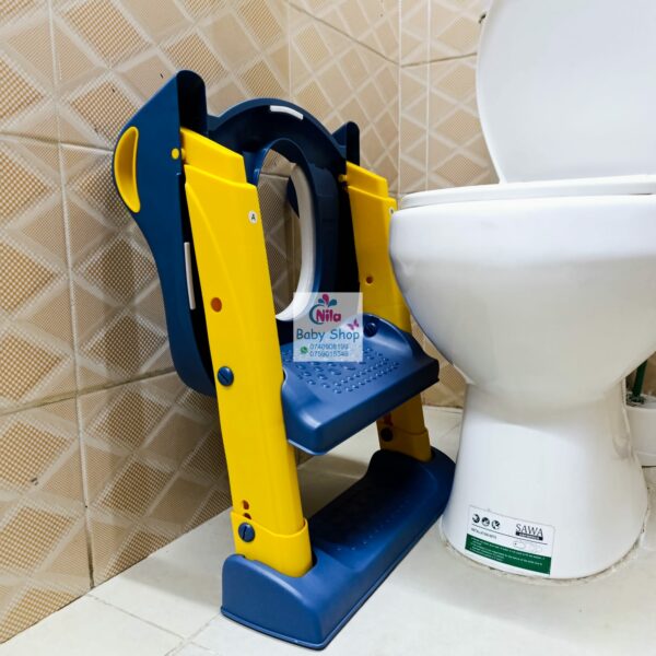 Adjustable Foldable Kid's Toilet Ladder - Image 7