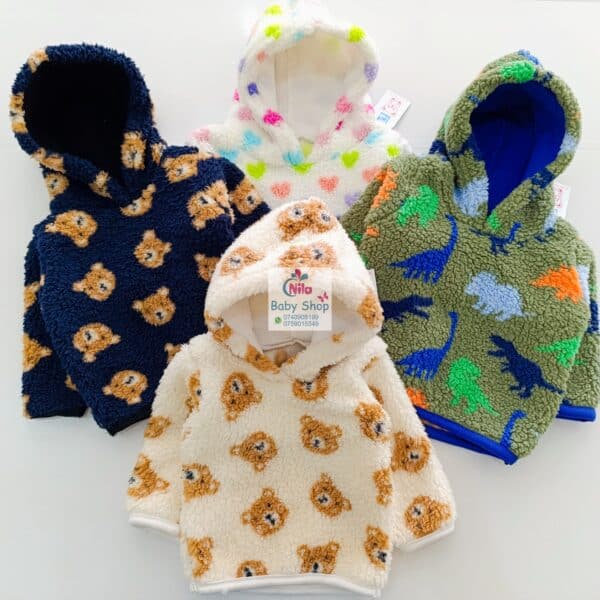 Kids Cute Warm Cotton Hoodie Sweater