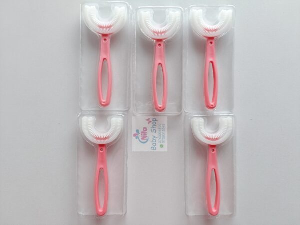 360° U-shaped Newborn Silicone Toothbrush - Image 3