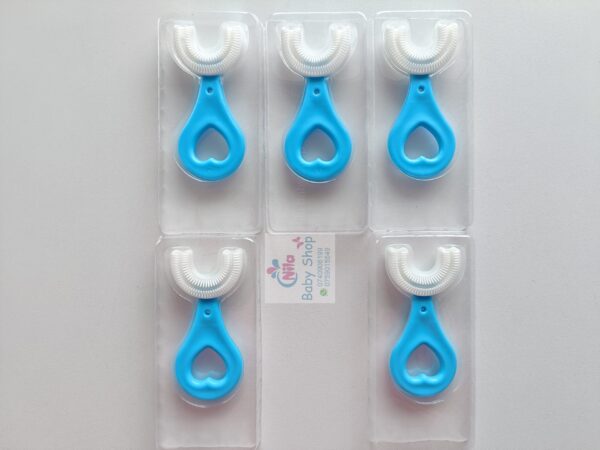360° U-shaped Newborn Silicone Toothbrush - Image 2