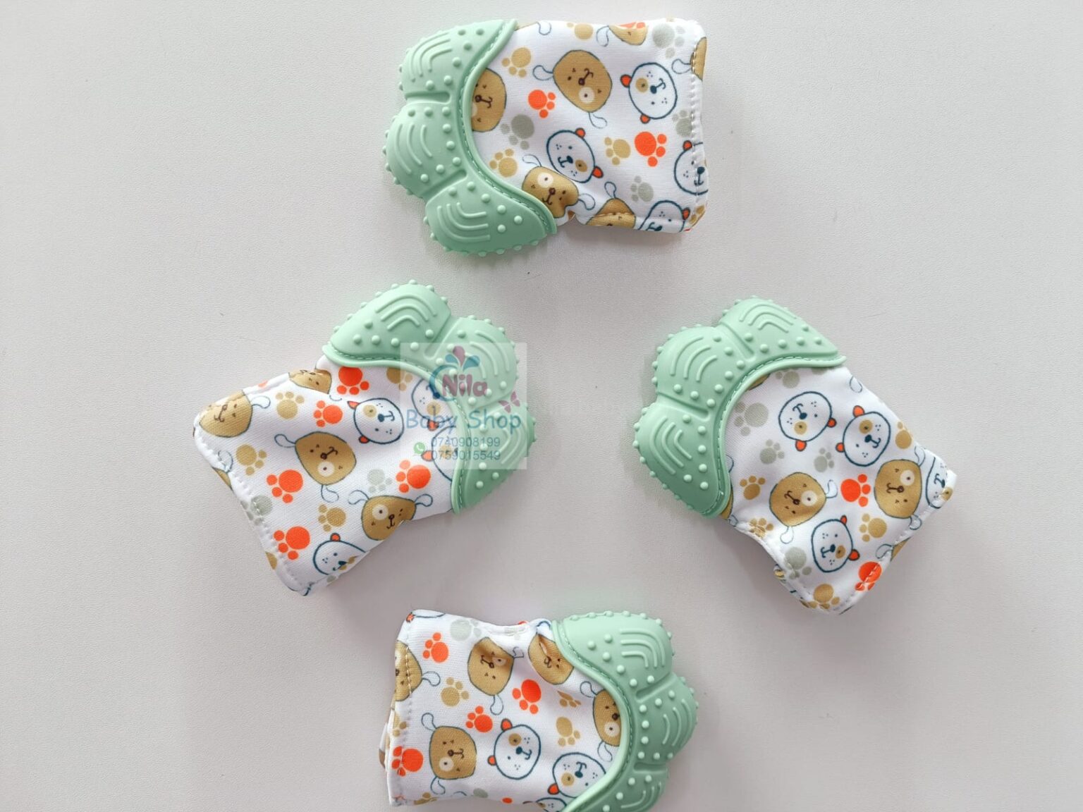 Silicone Infant mittens for teething, (One Hand)