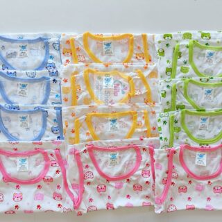 Pure Cotton Unisex Baby Vests