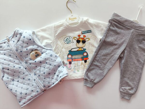 New Stylish 3 Piece Baby Suit - Image 2