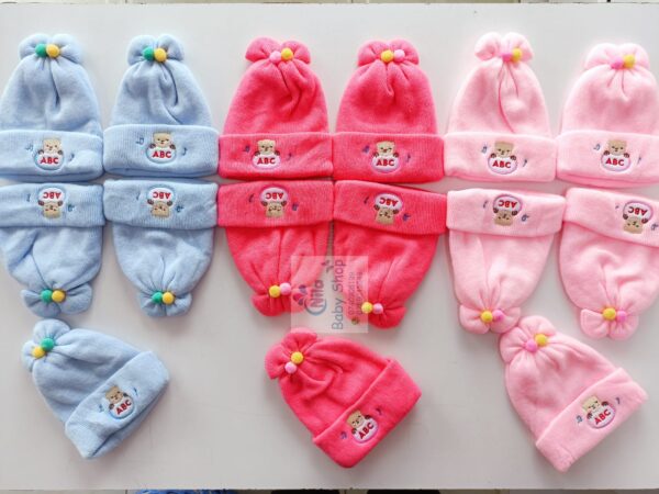 Soft and Silky ABC Knitted Baby Hats