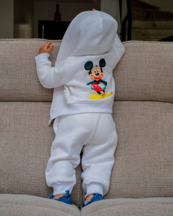 Kids 3-Piece Set Pants, T-shirt & Zip-up Hoodie - Image 8