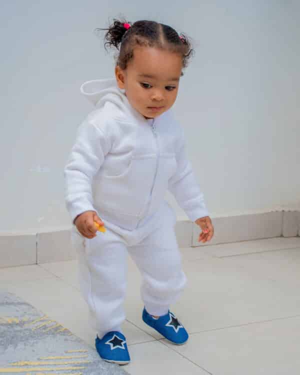 Kids 3-Piece Set Pants, T-shirt & Zip-up Hoodie - Image 4