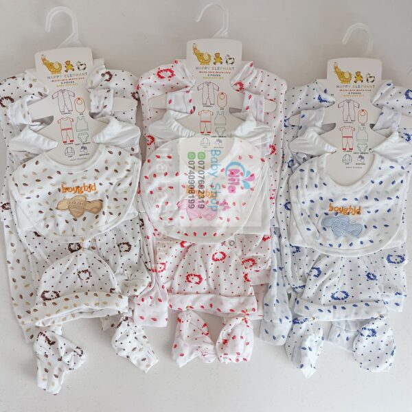 8-piece Unisex Infant Receiving Set