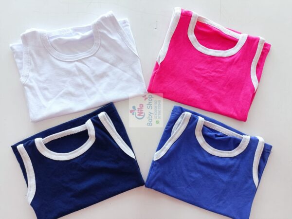 Newborn Baby Vest Unisex Undershirt in Cotton