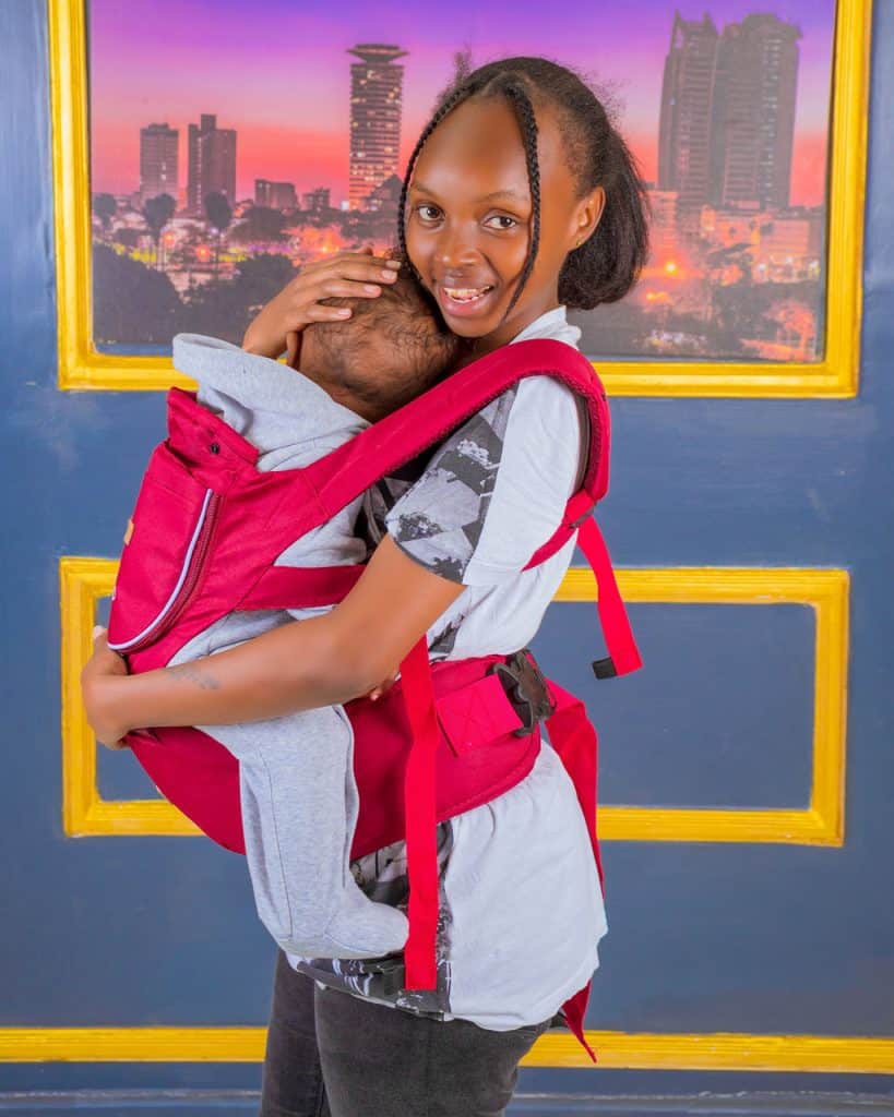 Comfortable Spacious Imama Baby Carrier With Hip Seat