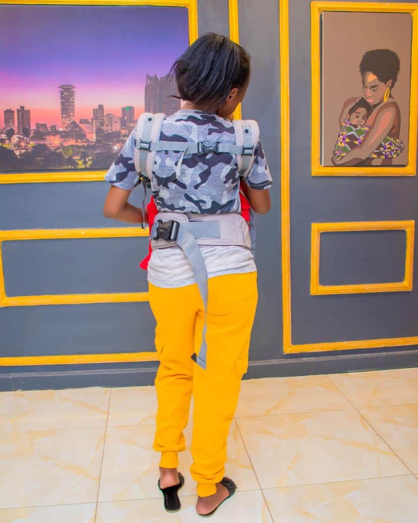 Comfortable Spacious Imama Baby Carrier With Hip Seat