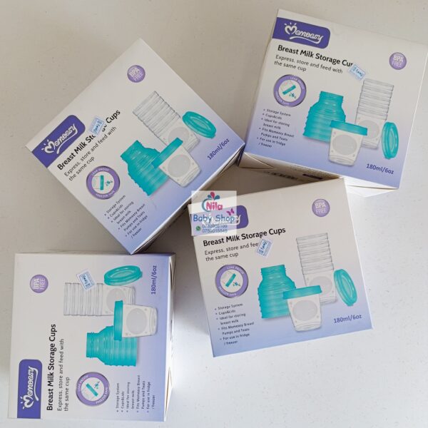 Momeasy Breast Milk Storage Cups 180ml/6oz - Image 4