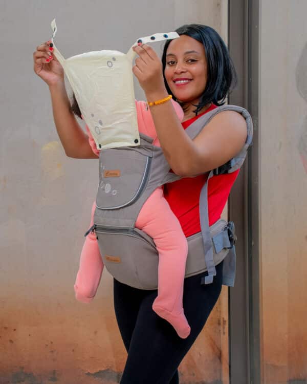 Comfortable Spacious Imama Baby Carrier With Hip Seat - Image 9