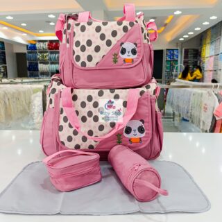 5 In 1 Elegant Diaper Bag Travel Nappy Bag