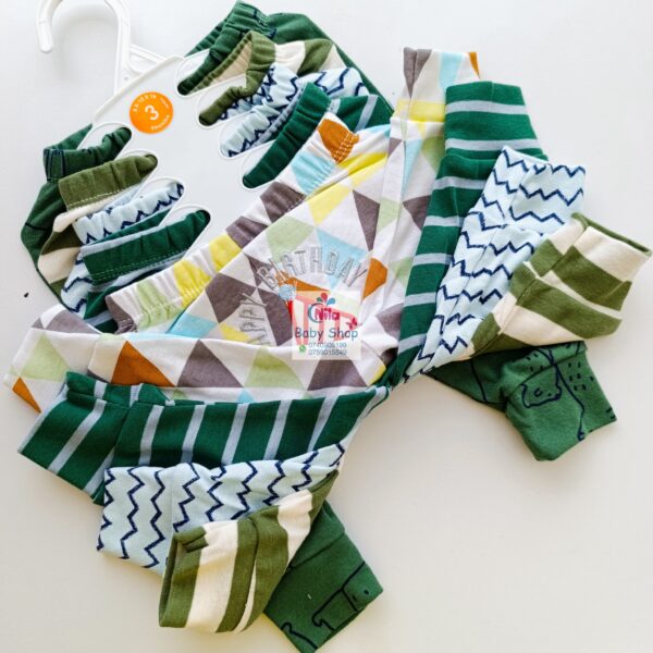 5 Piece Cartoon-Themed Baby Boy Pants Set - Image 12