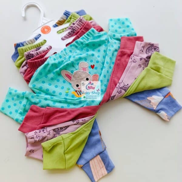 5 Piece Cartoon-Themed Baby Boy Pants Set - Image 7