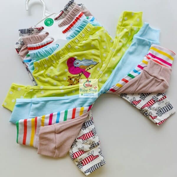 5 Piece Cartoon-Themed Baby Boy Pants Set - Image 6