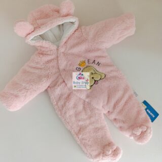 Baby Rompers with Hoods (0-18Months) - Pink