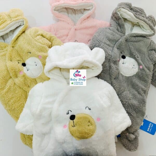 Baby Rompers with Hoods (0-18Months) - Image 6