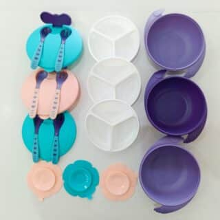 Double-Layer Insulated Baby Feeding Bowl – Safe, Easy, Mess-Free Mealtimes