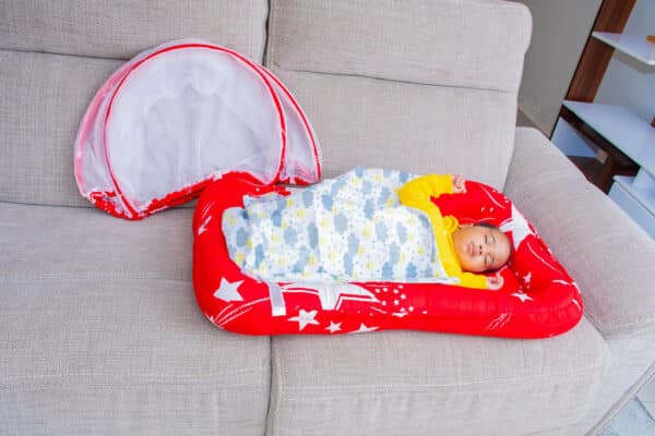 Portable Baby Co-sleeper With Mosquito Net - Image 15