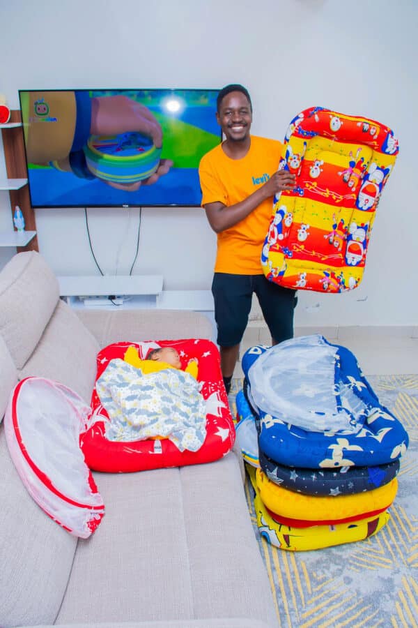 Portable Baby Co-sleeper With Mosquito Net - Image 14