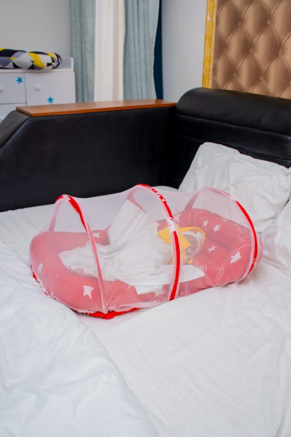 Portable Baby Co-sleeper With Mosquito Net - Image 23