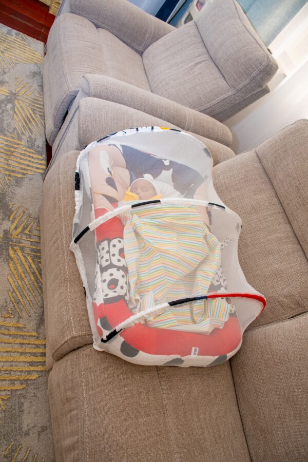 Portable Baby Co-sleeper With Mosquito Net - Image 16