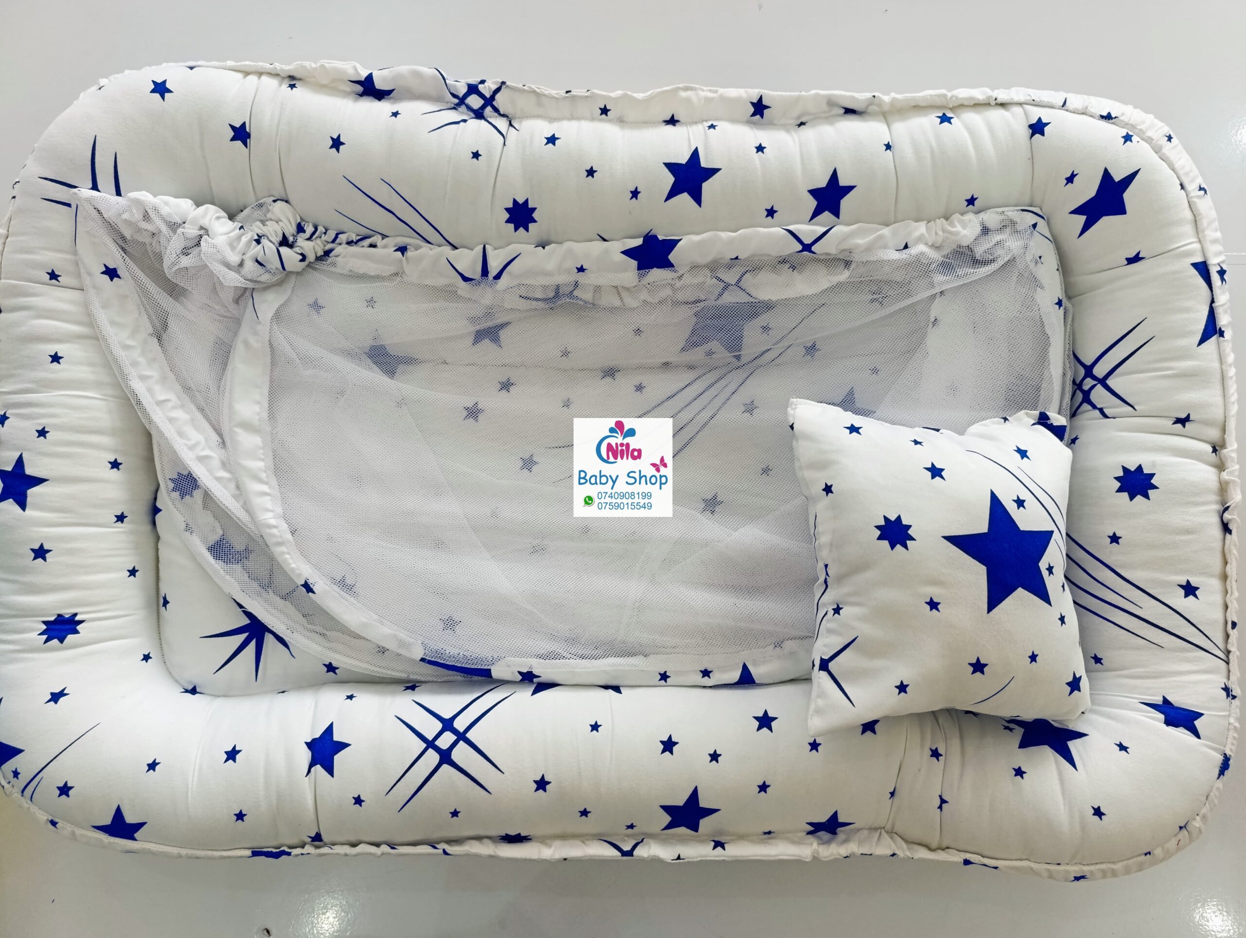 Portable Baby Co-sleeper With Mosquito Net - Image 15