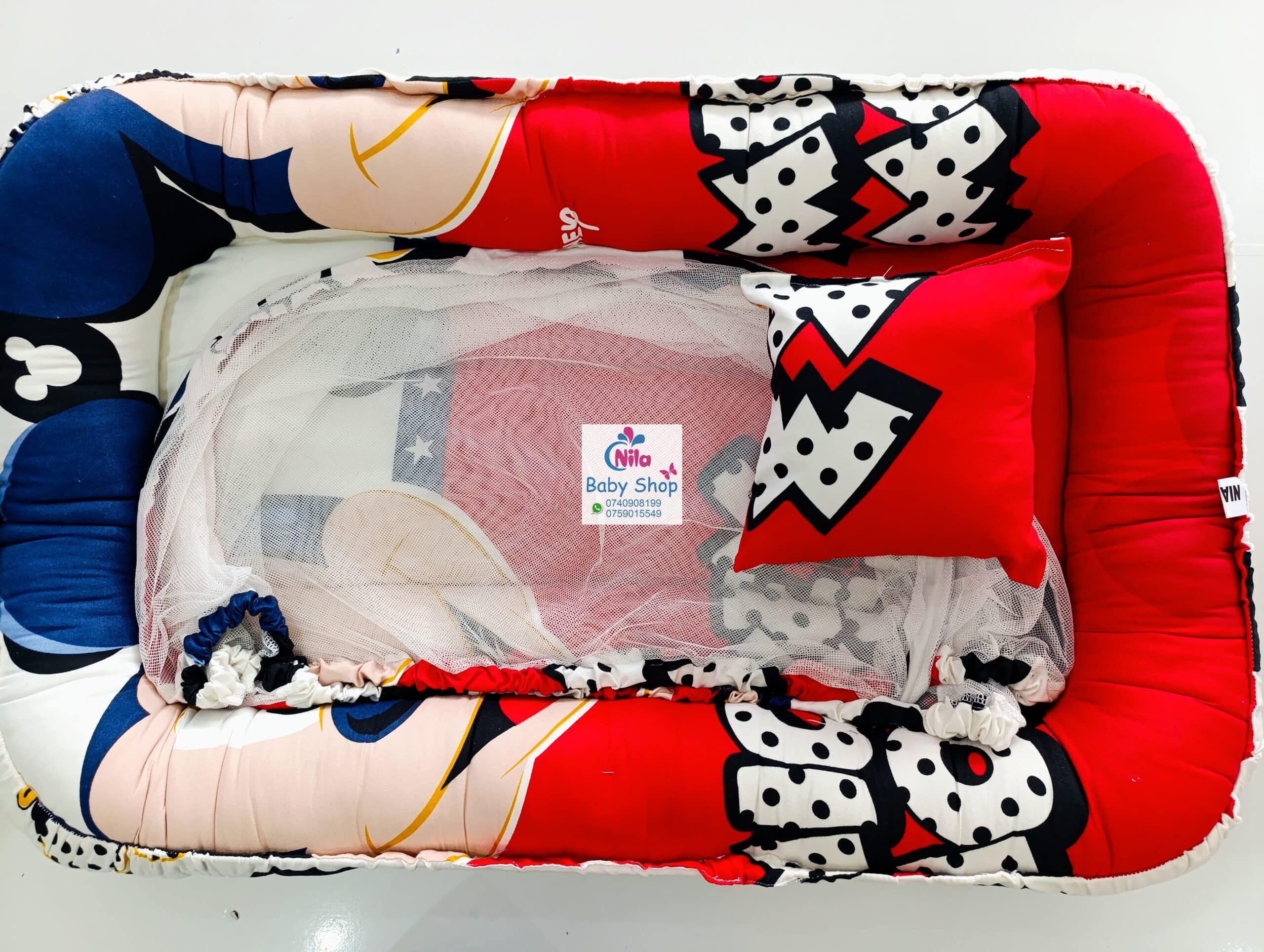 Portable Baby Co-sleeper With Mosquito Net - Image 14