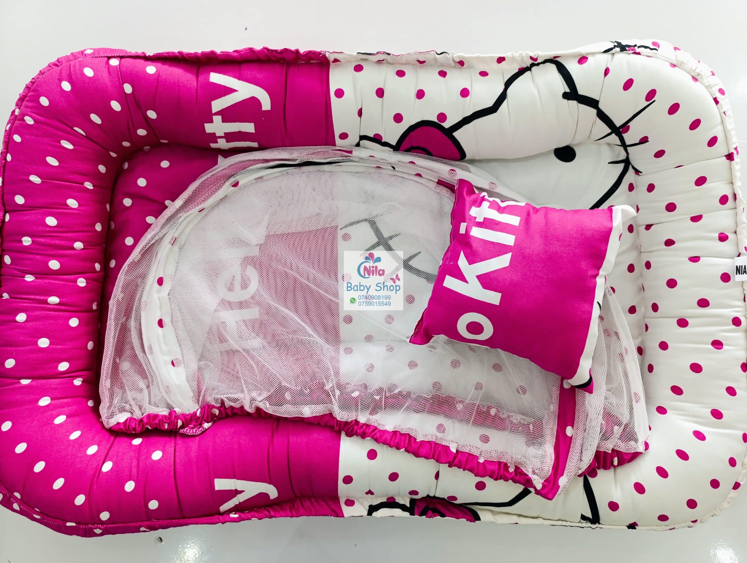 Portable Baby Co-sleeper With Mosquito Net - Image 12