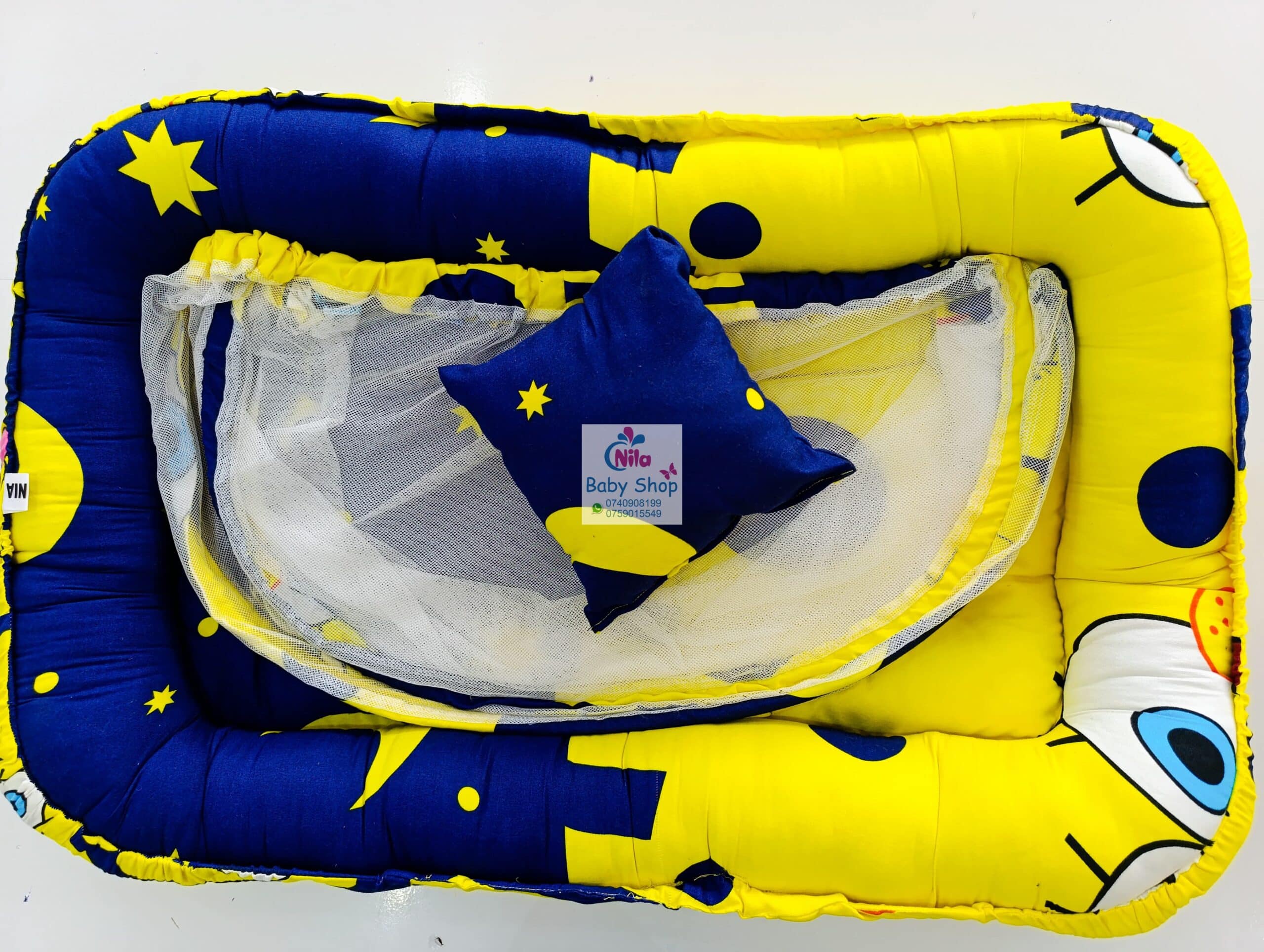 Portable Baby Co-sleeper With Mosquito Net - Image 11