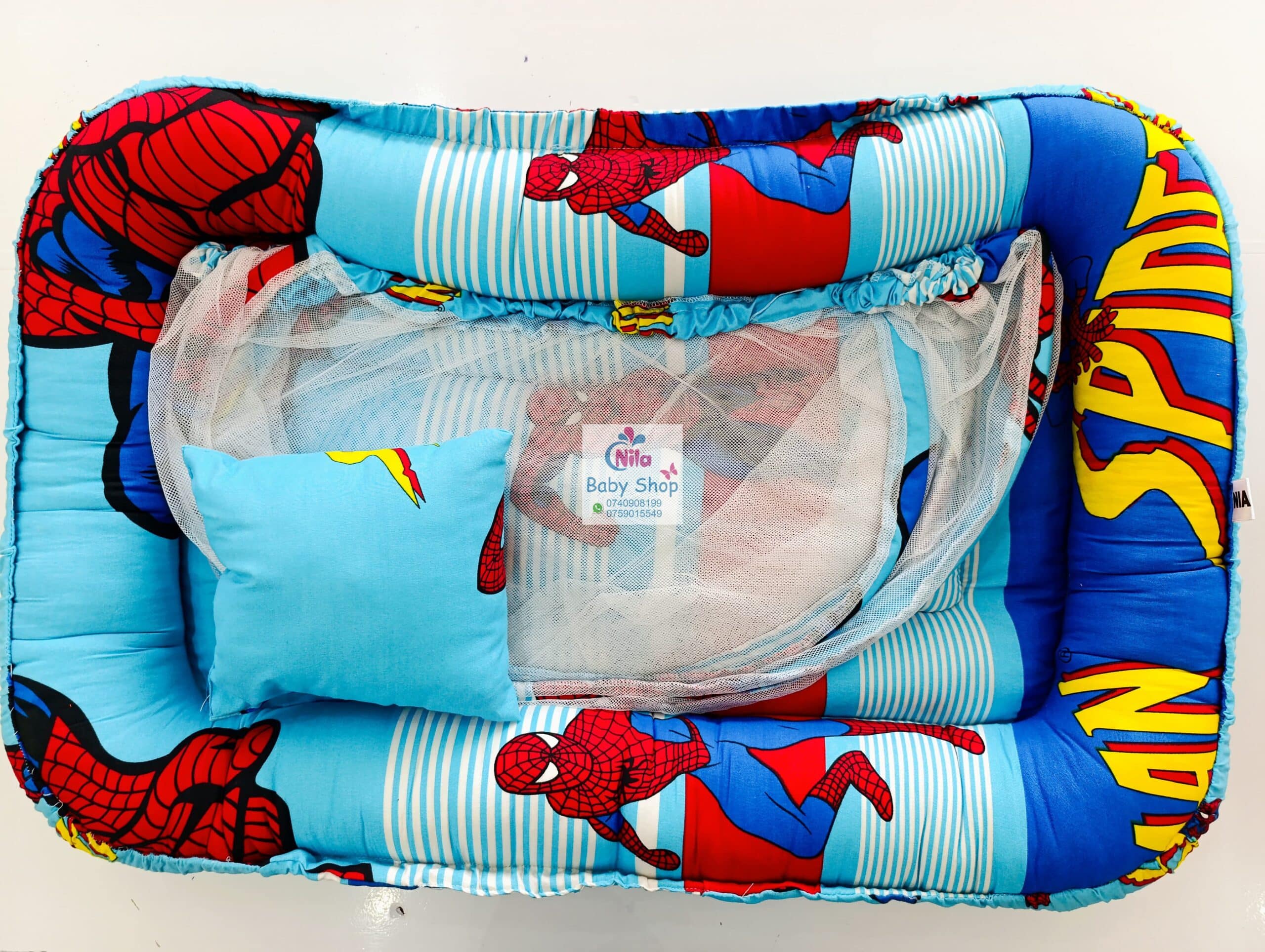 Portable Baby Co-sleeper With Mosquito Net - Image 9