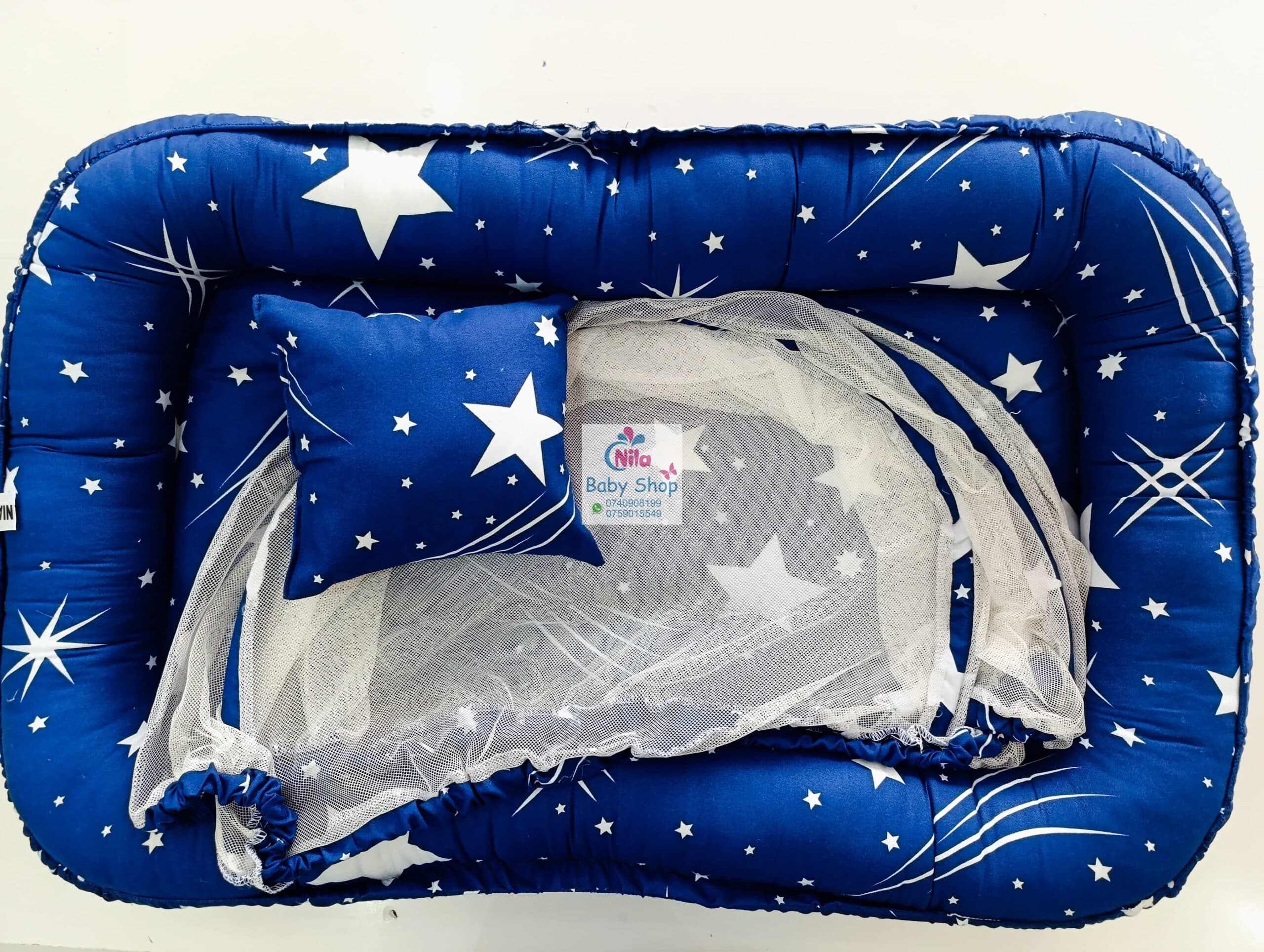 Portable Baby Co-sleeper With Mosquito Net - Image 10