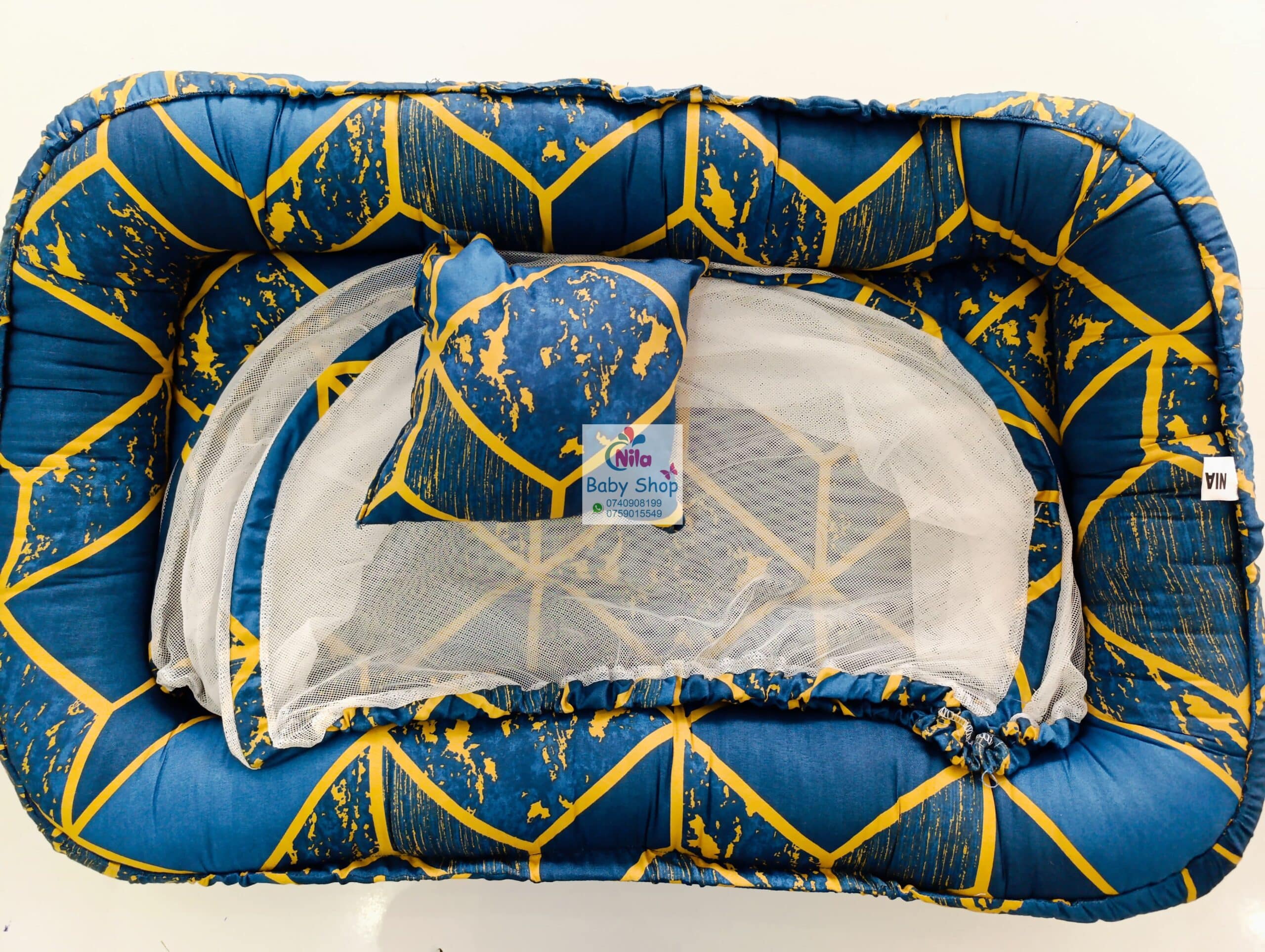 Portable Baby Co-sleeper With Mosquito Net - Image 8