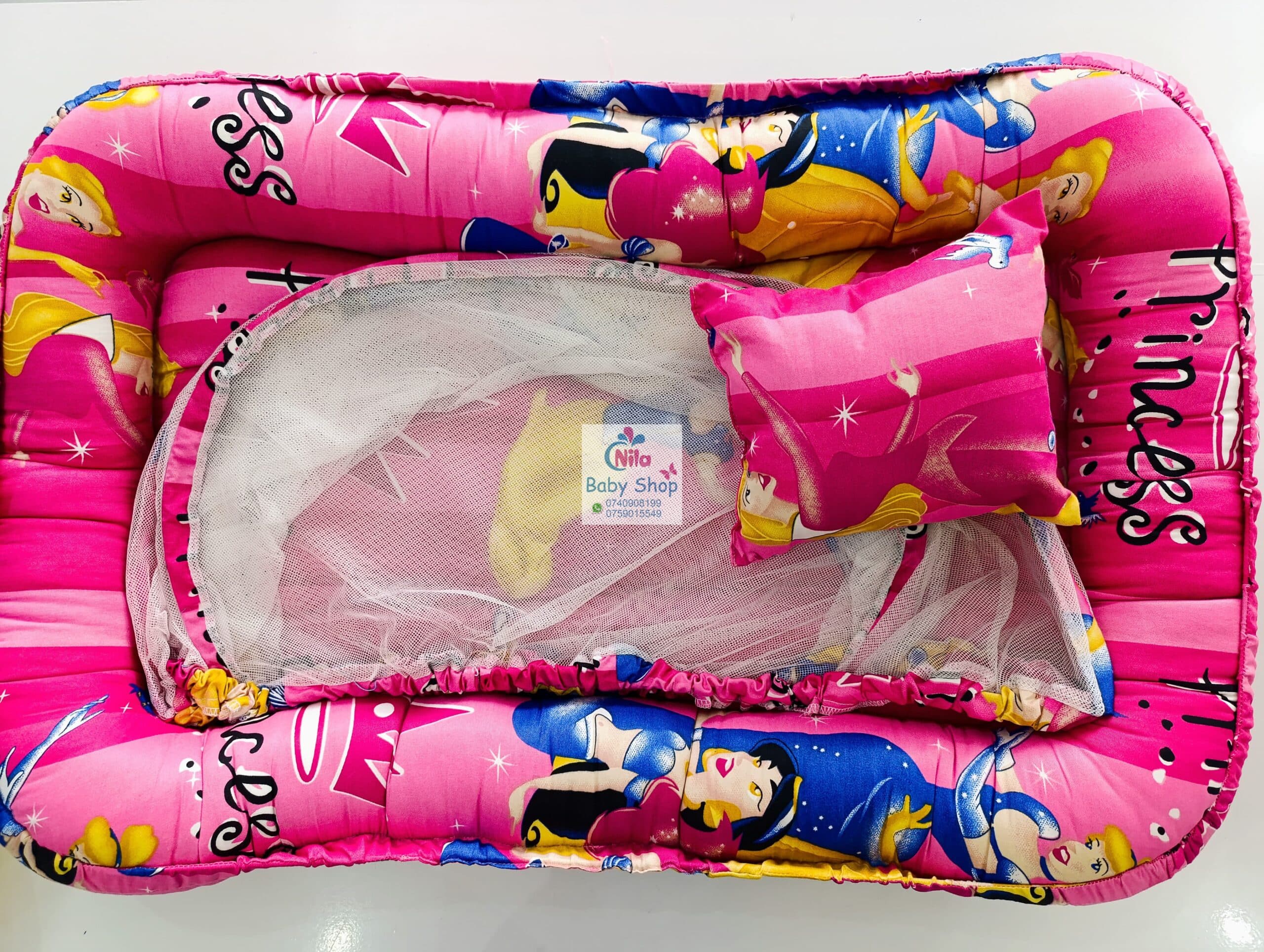 Portable Baby Co-sleeper With Mosquito Net - Image 5