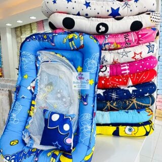 Portable Baby Co-sleeper With Mosquito Net