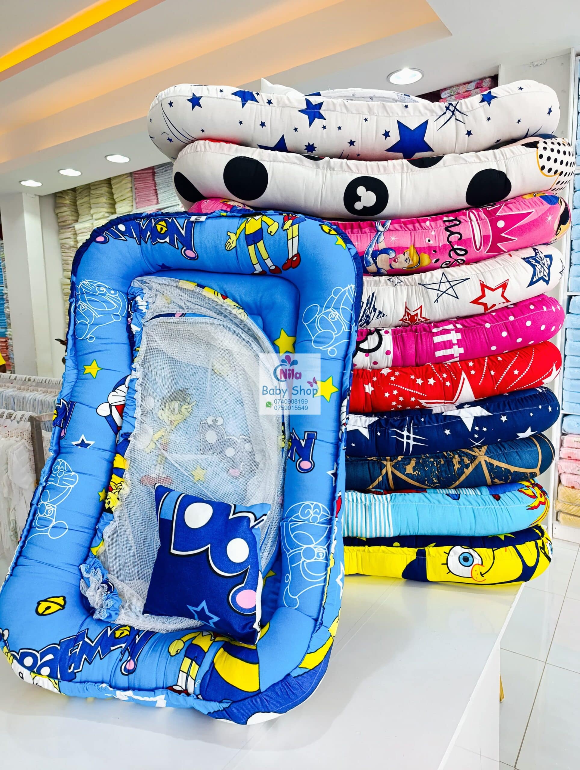 Portable Baby Co-sleeper With Mosquito Net