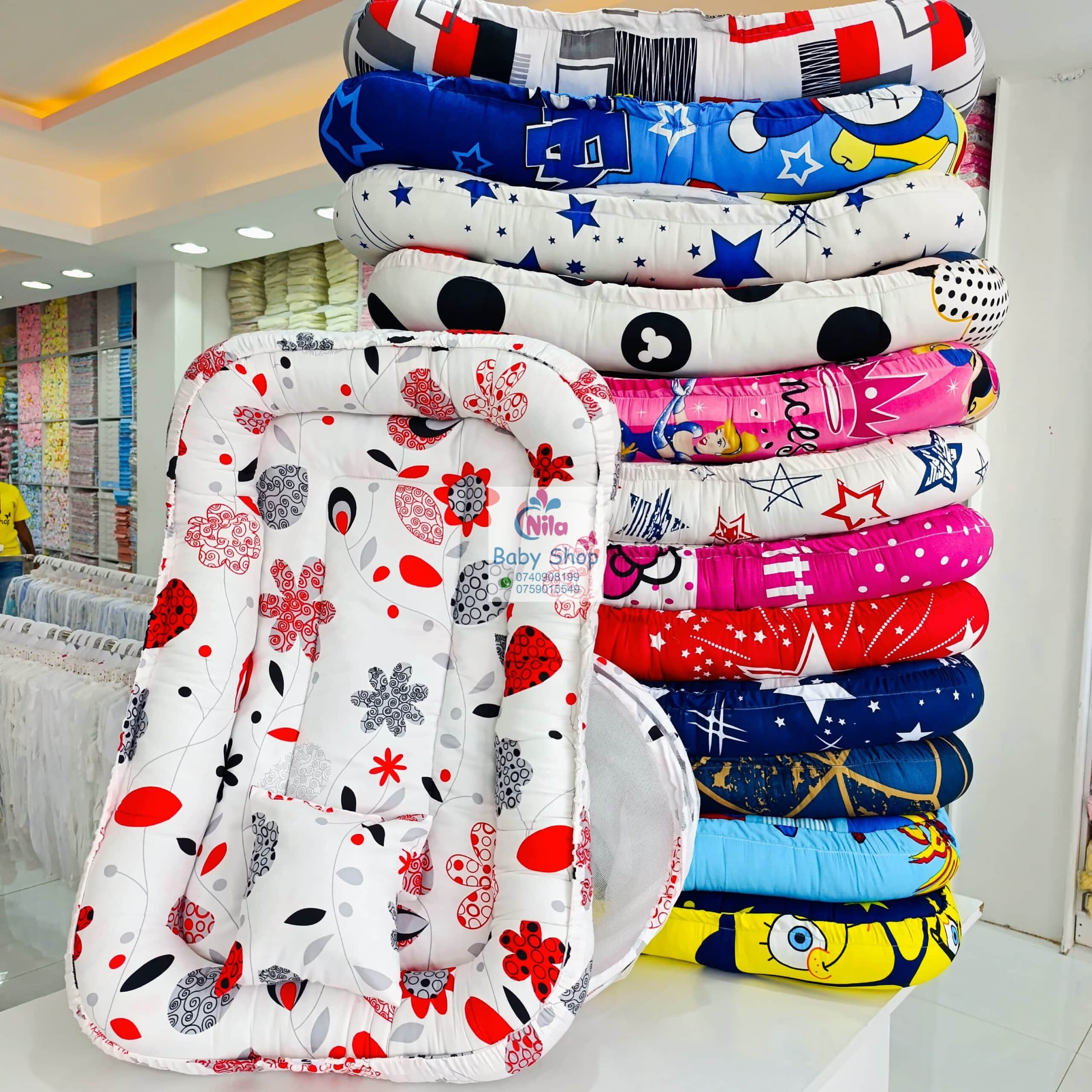 Portable Baby Co-sleeper With Mosquito Net - Image 17