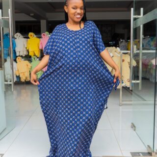 African Swahili Maxi Dera Free Size Maternity Dress
