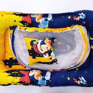 Portable Baby Co-sleeper With Mosquito Net