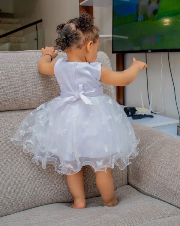 Fashion Princess Dress Wedding Flower Girl Birthday Dress - Image 14