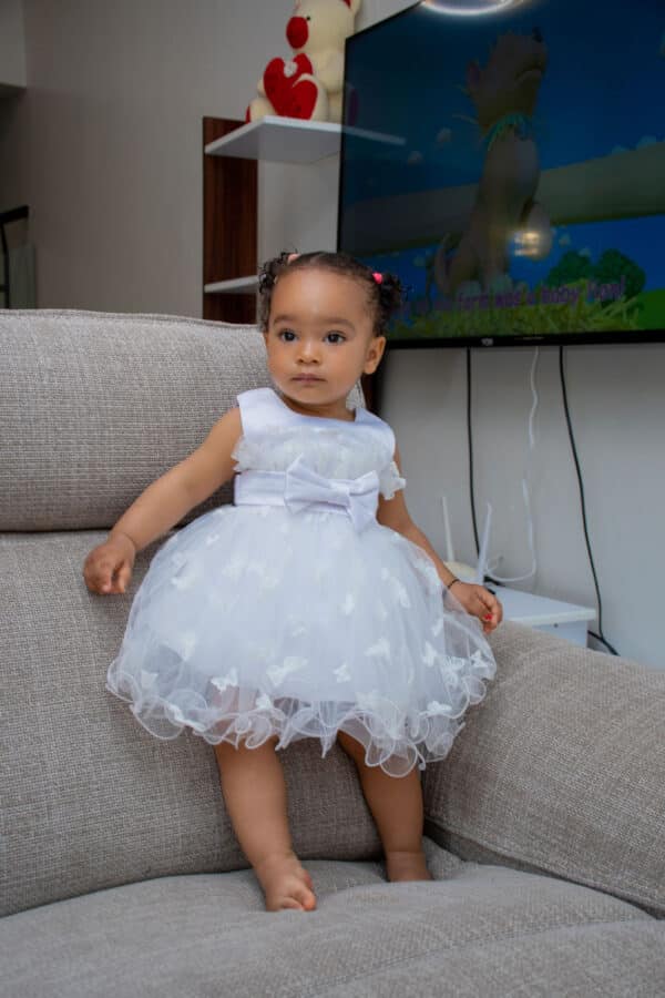 Fashion Princess Dress Wedding Flower Girl Birthday Dress - Image 15