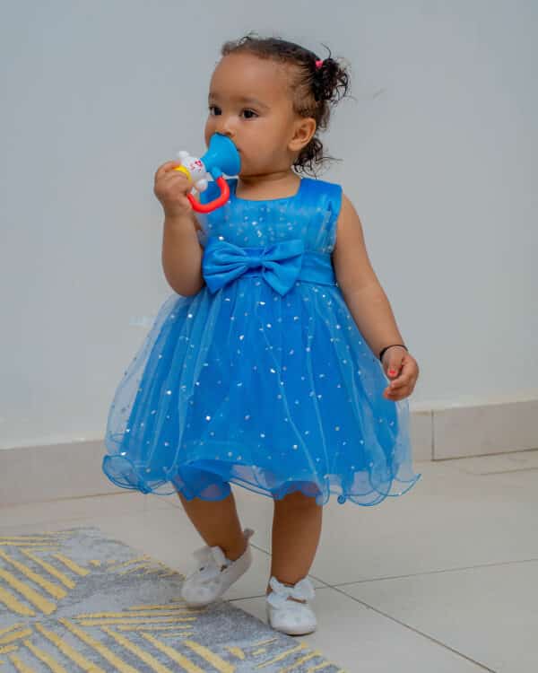 Fashion Princess Dress Wedding Flower Girl Birthday Dress - Image 6